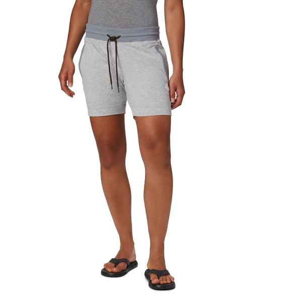 Columbia Park Shorts Grey For Women's NZ34186 New Zealand